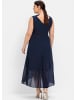 sheego Abendkleid in marine