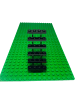LEGO 7x4x6 City Treppe Schwarz 30134 25x Teile - ab 3 Jahren in black