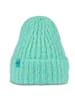 Buff Knitted & Fleece Band Beanie Eyla in Türkis
