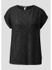 QS T-Shirt in 9999_schwarz