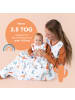 Schlummersack Babyschlafsack, 3.5 TOG in Braun