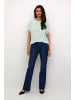 Kaffe Ärmellose Bluse KAamber Loose fit in Granite Green/ Chalk Flower