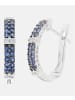 Diamant L'éternel Ohrringe aus 375 Weißgold mit Diamant mit Saphir