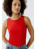 Oui Top FILIZ in lipstick red