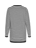 SANIKA Women Cardigan in Black Stripes