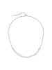 Giorgio Martello Milano Collier Mit Muschelkern-Perlen in Silber