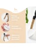 HENNEZ Toilettenpapier-Halter Rope Stick 4,5  Braun