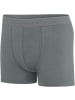 normani 12 Herren Viskose-Boxershorts in Hellgrau
