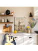 Mr. & Mrs. Panda Wandbild Esel skandinavisch Design mit Spruch in Weiß