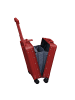 Aleon Business 4-Rollen Kabinentrolley Aluminium 50 cm Laptopfach ruby