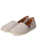 Verbenas Verbenas Damen Slipper/ Espadrilles CARMEN CALPE Grau Rauleder  in Grau