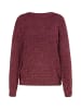 usha BLACK LABEL Damen Strickpullover in Weinrot