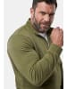 Men Plus Poloshirt in khaki grün
