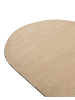 Beliani Shaggy DEMRE in Beige - (W) 160 x (L) 230 cm