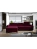 MF Design Mariam Recamiere Links in Weinrot -  (L) 200 x (B) 288 x (H) 92 cm