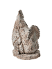Beliani 1er-Set Gartenfigur SPECCHIA in Beige/Weiß