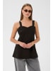Soaked in Luxury Ärmellose Bluse SLNoelle Feminine Form in Black