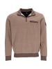 hajo Sweatshirt 'Thermocord' in braun