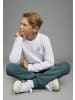 Kidsworld Sweathose in grün+anthraz