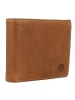 Greenburry Tornado Geldbörse RFID Schutz Leder 12 cm in peanut brown