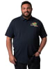 Men Plus Poloshirt in navy blau
