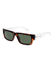 Superdry Unisex Sonnenbrille Rechtwinklig Braun