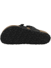 Birkenstock Zehensandale Mayari geöltes Nubukleder normal in schwarz