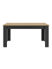 CALICOSY Esstisch MANCHESTER in Dunkles Holz - (W) 90  x (H) 77  x (L) 200  cm