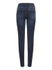 Pulz Jeans PZEMMELINA skinny fit in Dark Blue Denim