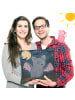 Mr. & Mrs. Panda Zierkissen Fledermaus Erschrecken Design ohne S... in Weiß
