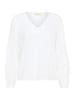 Cream Langarm-Bluse CRVera Regular fit in Snow White