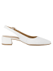 Tamaris Slingpumps in WHITE LEATHER