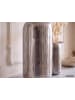 FineBuy Vase in Silber / Aluminium / 16x16x16