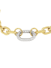 Noelani Armband Edelstahl, IP Gold in Silber