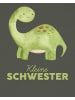 wat? Apparel T-Shirt Dinosaurier 04 Kleine Schwester in Khaki