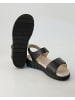 Terry Sandalen in Schwarz