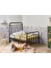Beliani Kinderbett ANAIS in Schwarz - (W) 96 x (H) 111 x (L) 138 cm