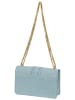Seidenfelt Handtasche Roros East-West in Denim In Blue