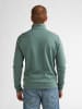 Petrol Industries Half-Zip Sweatshirt Horizonte in Grün