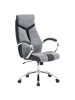 Beliani Bürostuhl FORMULA in Grau/Schwarz/Silber - (W) 63 x (H) 115 x (L) 72 cm
