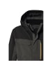 Killtec Funktionsjacke mit abzippbarer Kapuze in Steingrau071