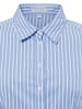 Marie Lund Bluse in hellblau weiß - 0004