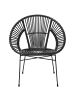Beliani Esszimmerstuhl SARITA in Schwarz - (W) 70 x (H) 80 x (L) 48 cm