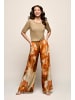 Mart Visser Corby Printhose Orange/Mehrfarbig
