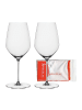 Spiegelau 2er Set Bordeauxgläser + Poliertuch Hi-Lite in Transparent 650 ml