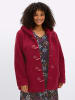 sheego by Joe Browns Teddy-Jacke in kirsche