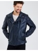 Ron Tomson Lederjacke in NAVY