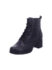 Jana Shoes Schnürstiefelette in schwarz