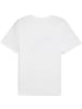 Puma T-Shirt "Tad EssentiaLongsleeve Solid Cat Tee (CF big Cat)" in Weiß