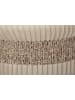 Mauro Ferretti Cremefarbener Pouf mit Behälter, 3er-Set, ø 40,5 x 49,5 - 35 x 42 - 31 x 38 cm